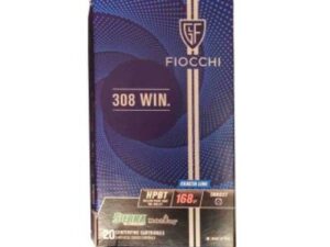 Munición Fuego Fiocchi Cal .308 WIN 168 GRS