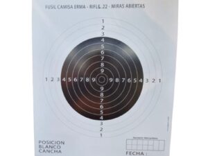 BLANCO PARA PRÁCTICA DE TIRO