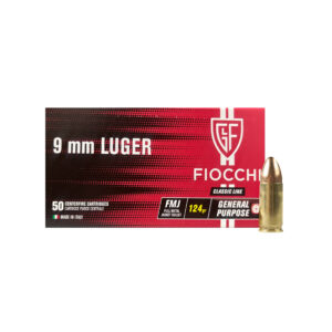 FIOCCHI - FMJ CAL 9MM 124 GR