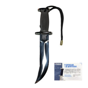 FAMAE - CORVO ATACAMEÑO CROMADO C/ EMP. NEGRA